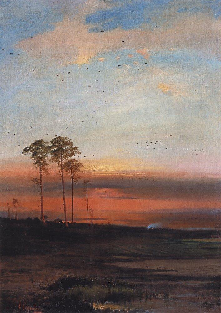Sunset (1870).