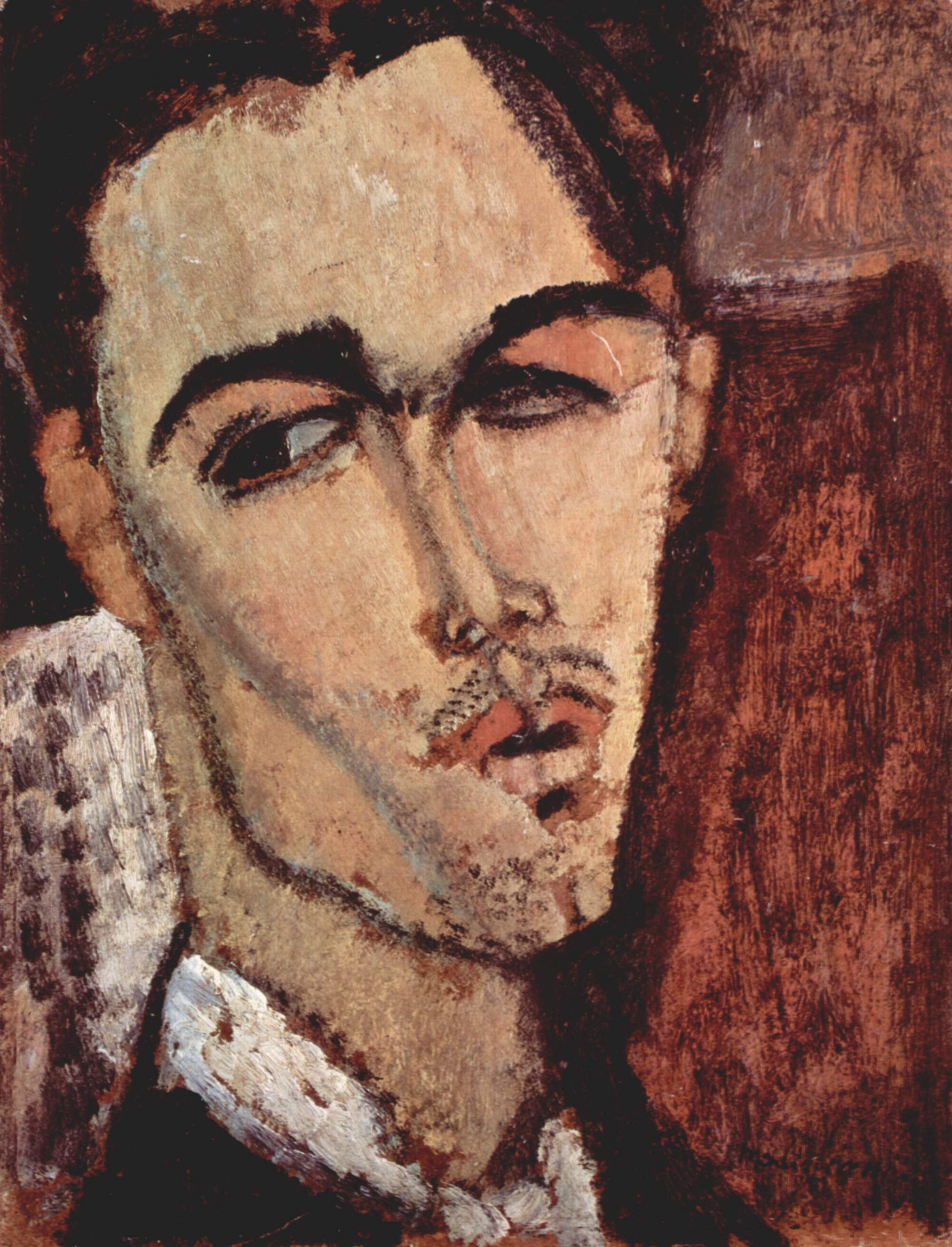 Portrait of Celso Lagar (1915).