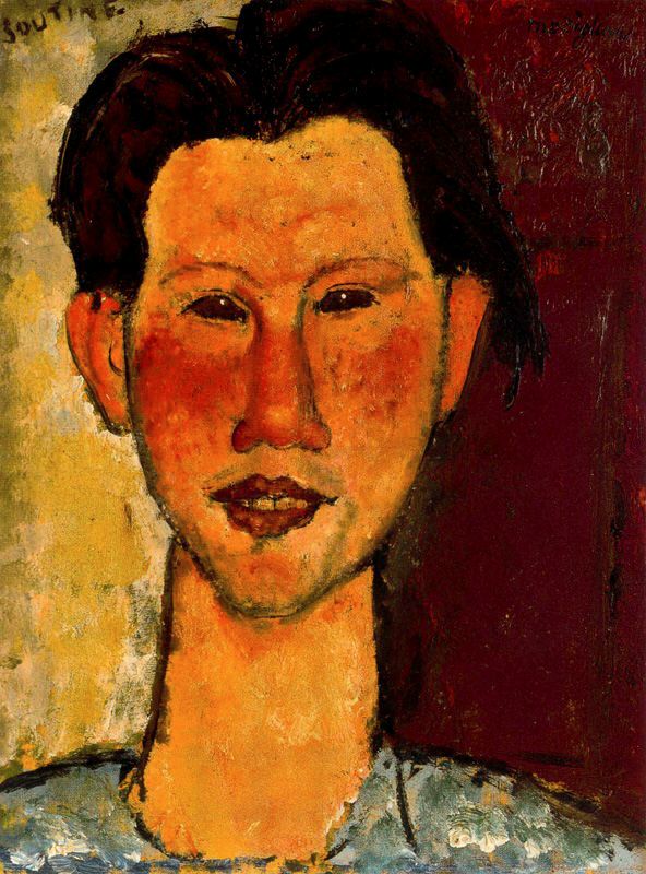 Portrait of Chaim Soutine (1915).