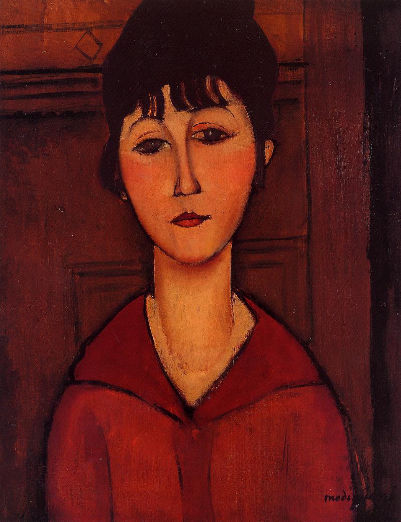 Head of a Young Girl (1916).