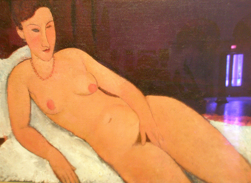 Nude with Coral Necklace (1917).