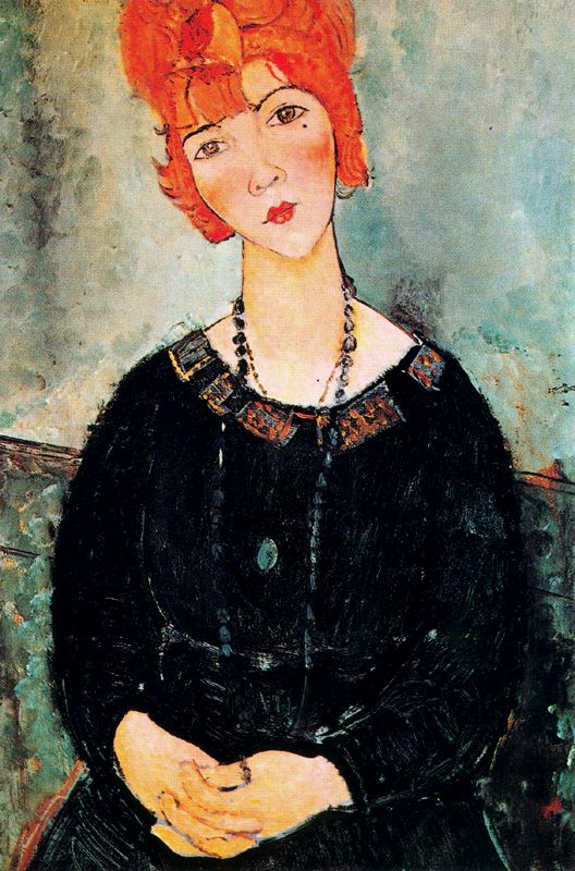 Woman With a Necklace (1917).