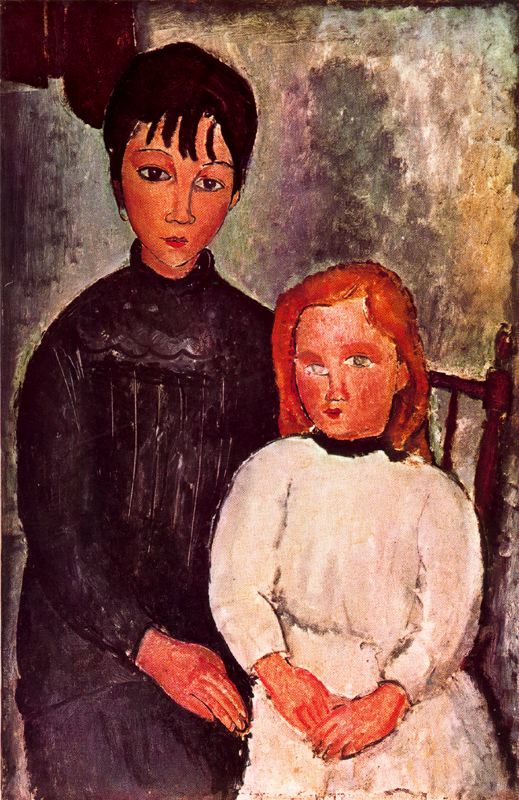 Two girls (1918).