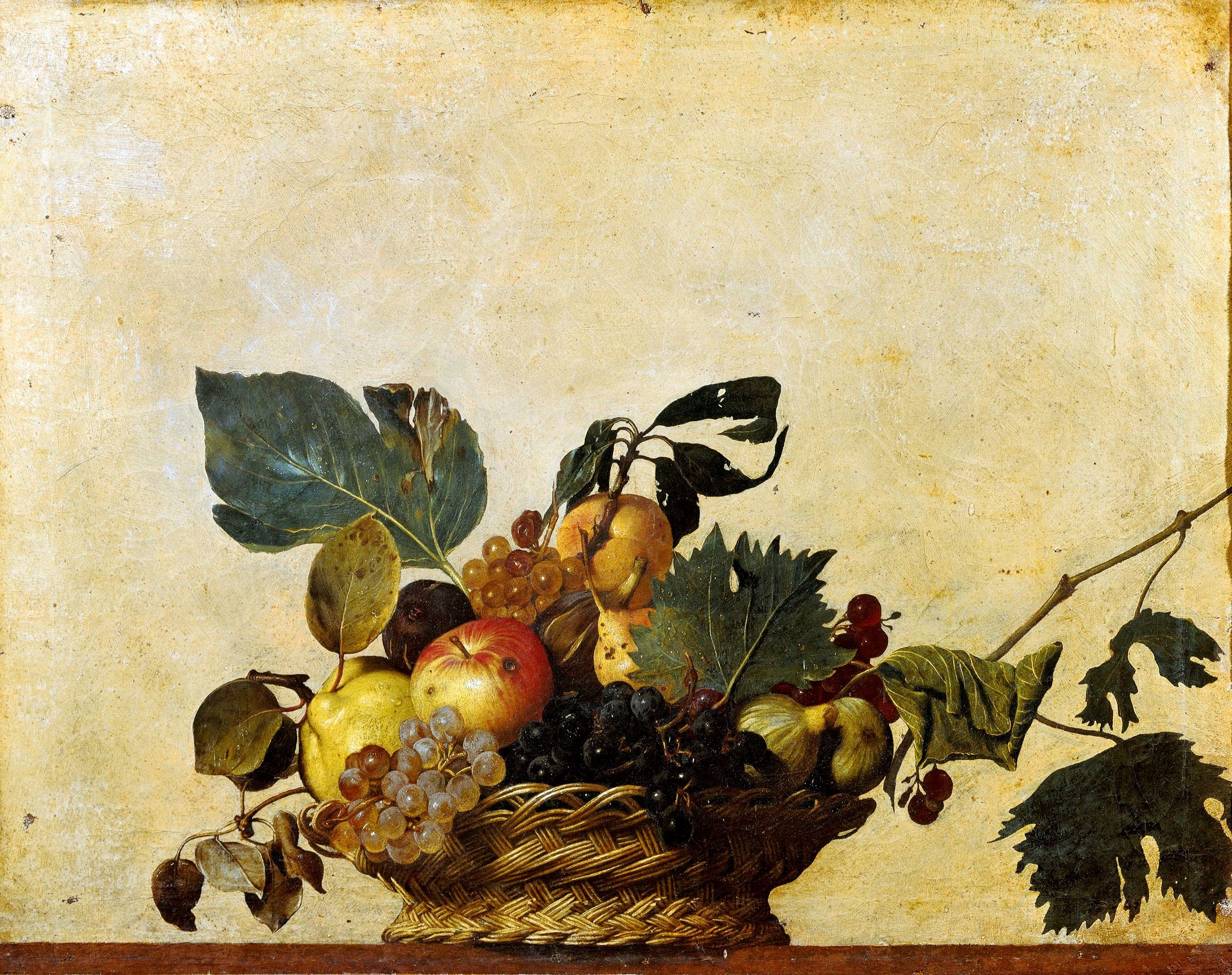 Basket of Fruit (1596).