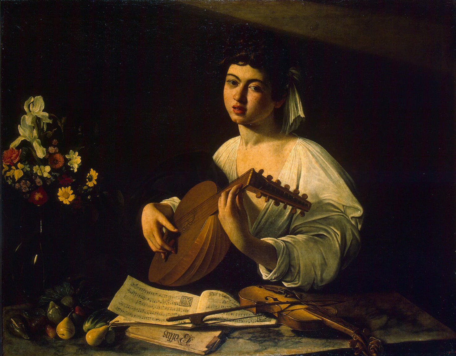 The Lute Player (1596).