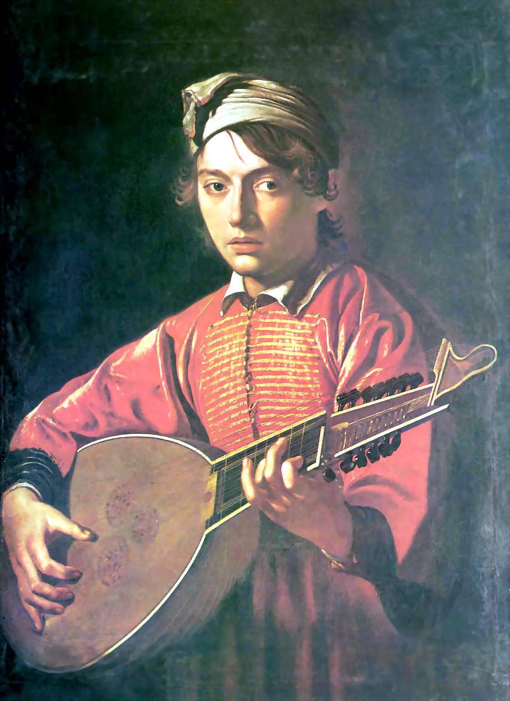 The lute player (1597).