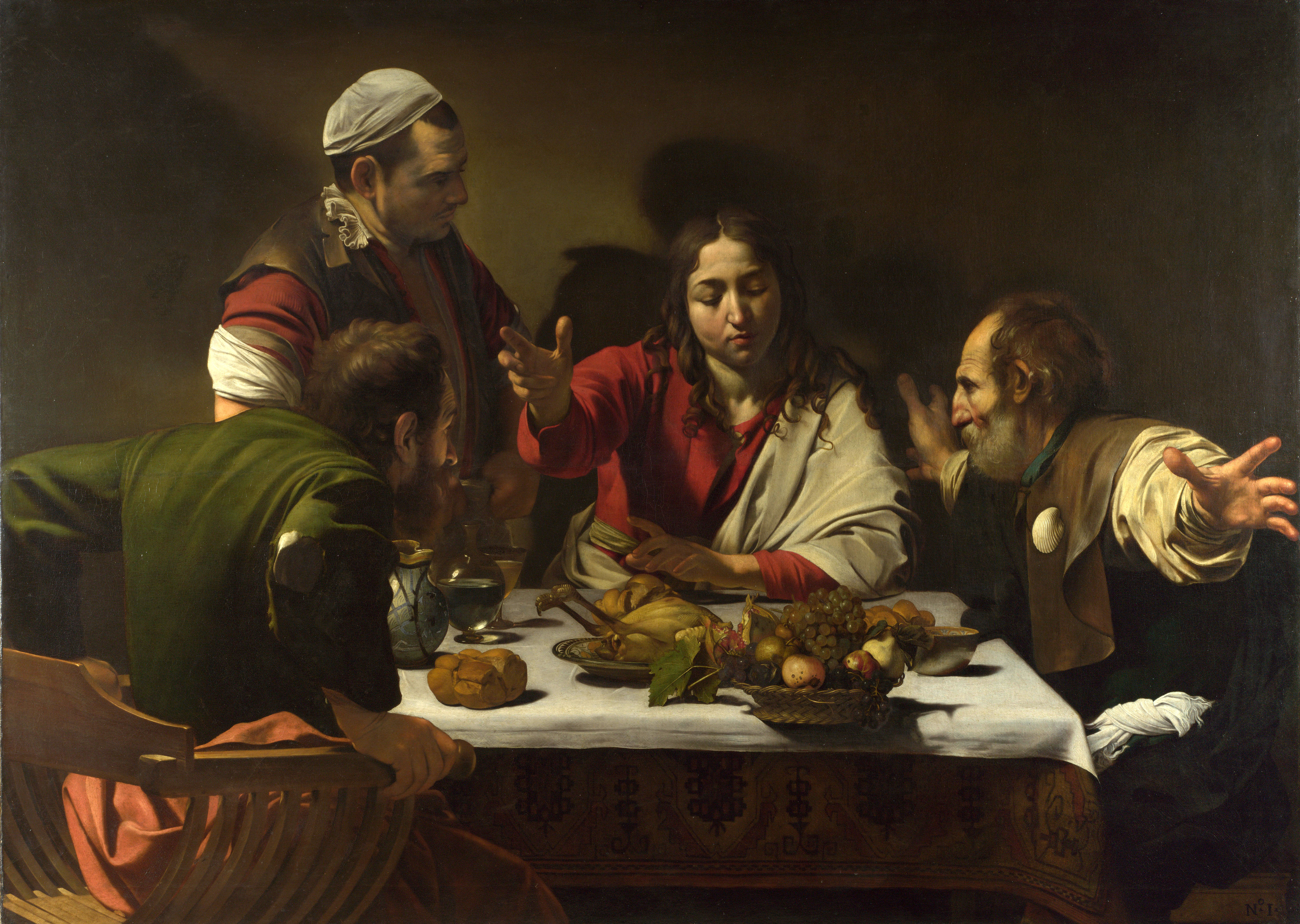 Supper at Emmaus (1602).