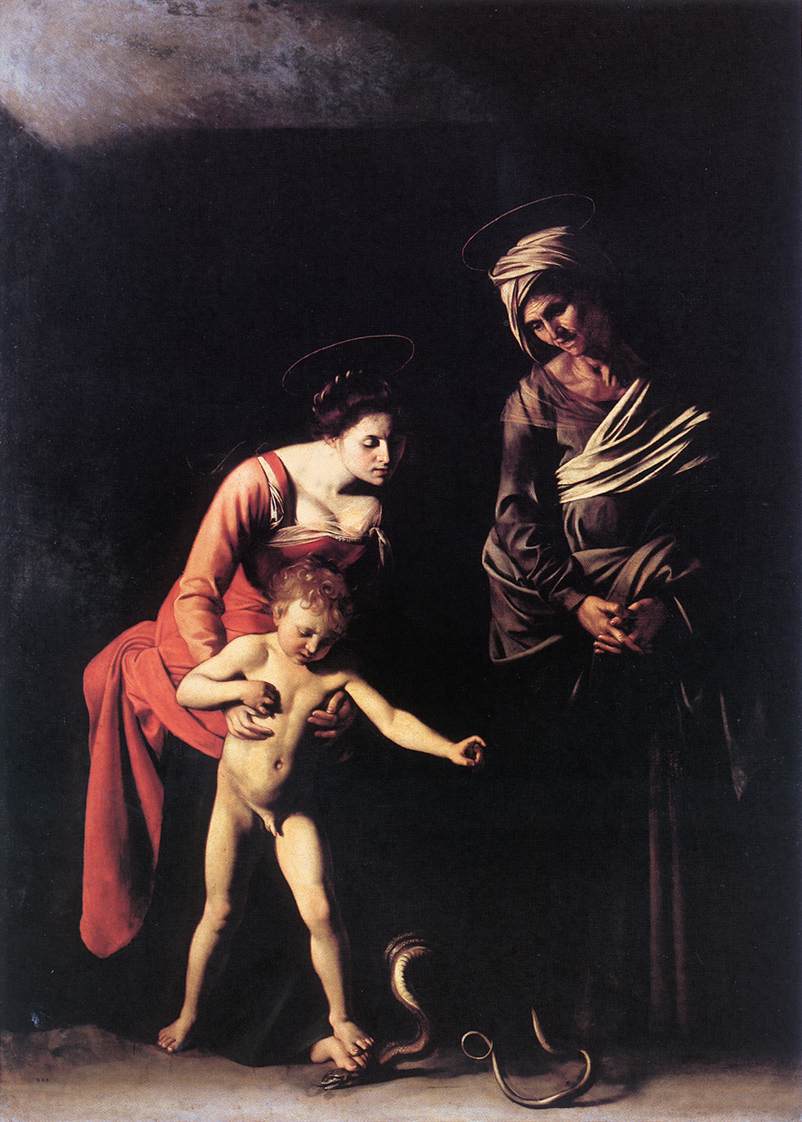 Madonna and Child with St. Anne (1606).