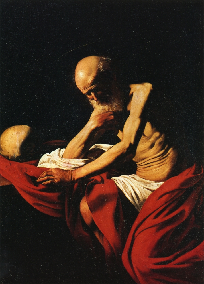 Saint Jerome in Meditation (1606).