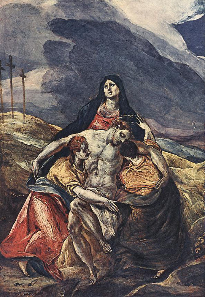 Pietà (The Lamentation of Christ) (1575).