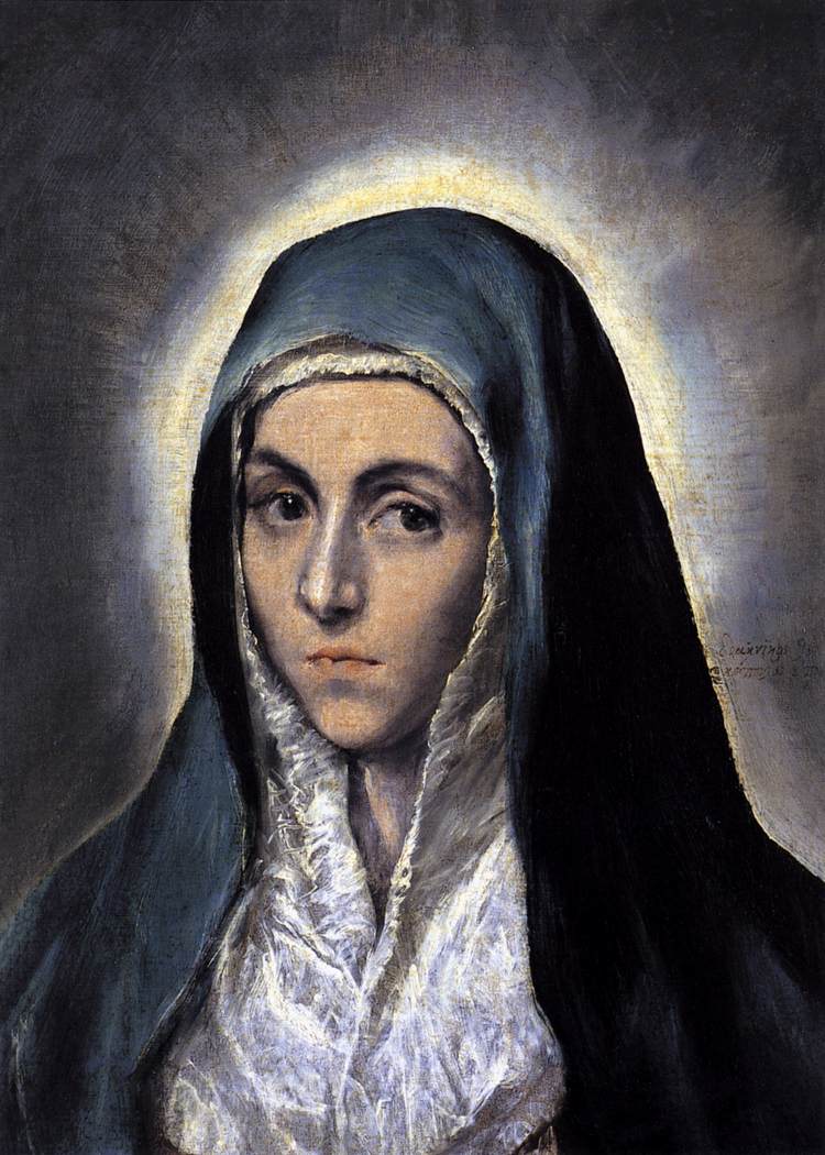 Virgin Mary (1585).