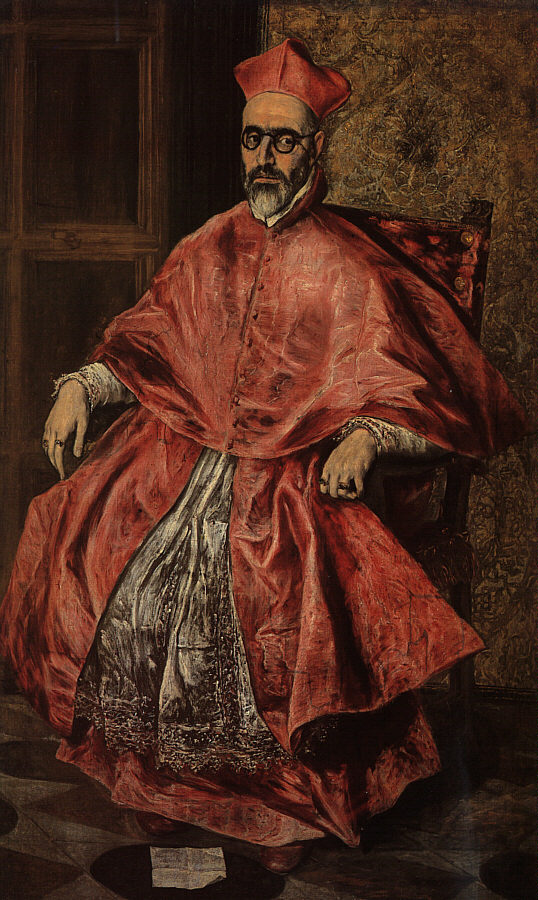 Portrait of a Cardinal (Probably Cardinal Don Fernando Niño de Guevara) (1598).