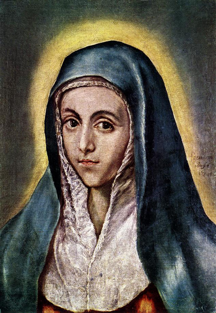 Virgin Mary (1600).