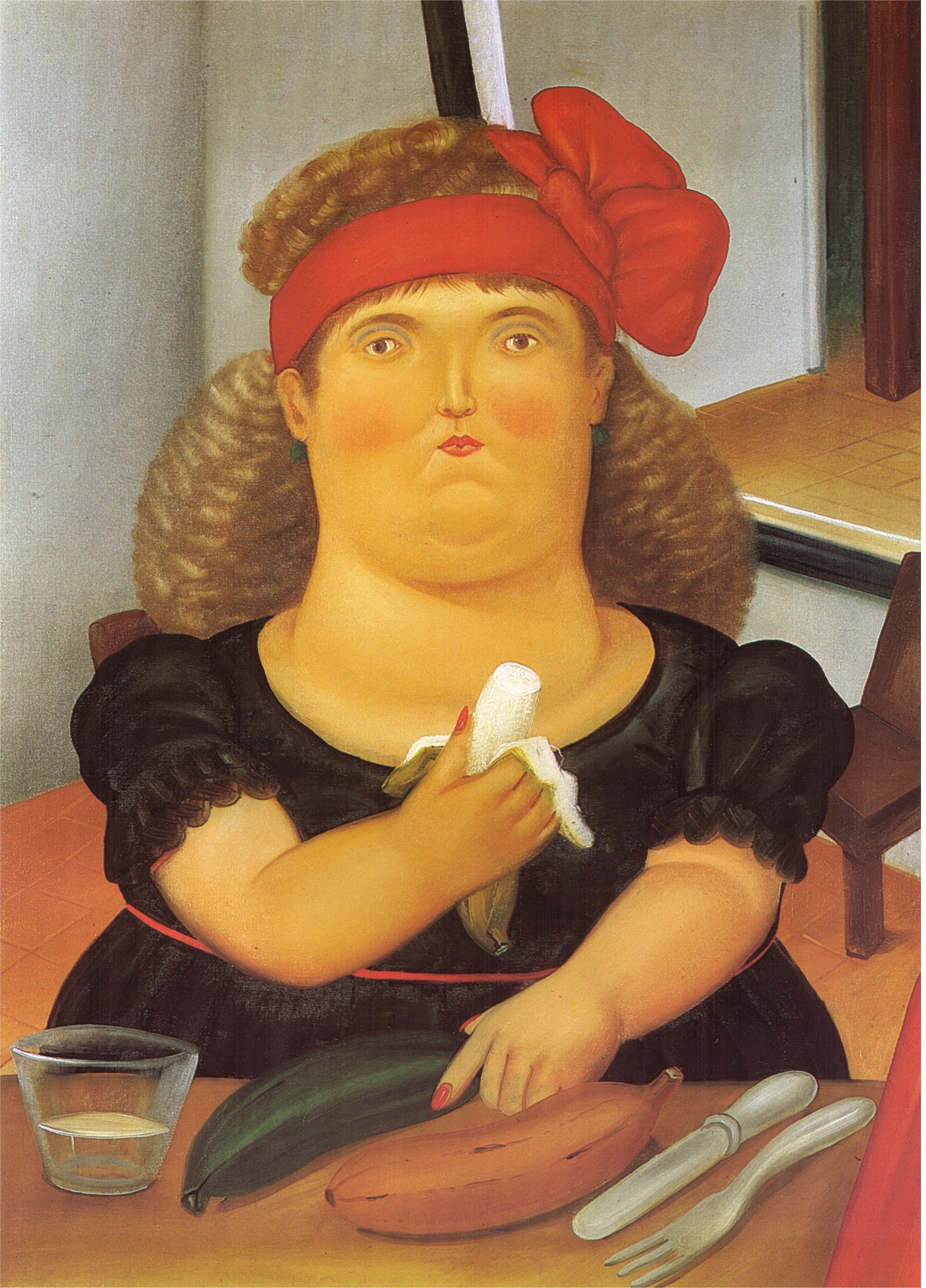 Woman Eating a Bannana (1982).