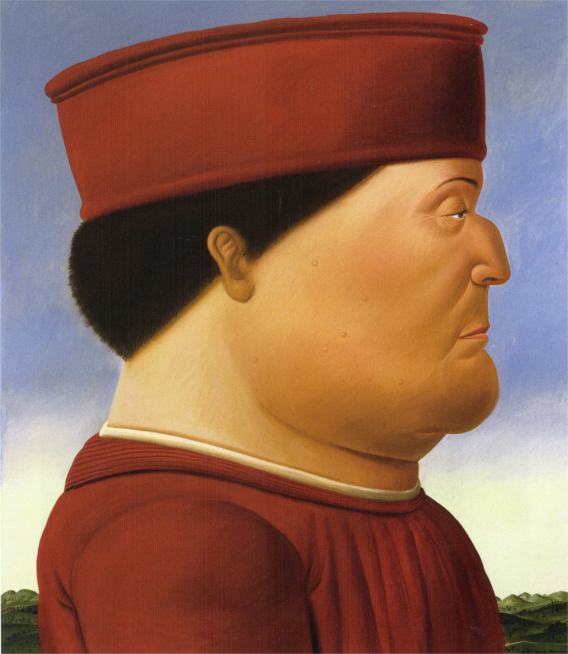 Federico da Montefeltro (after Piero della Francesca) (1998).