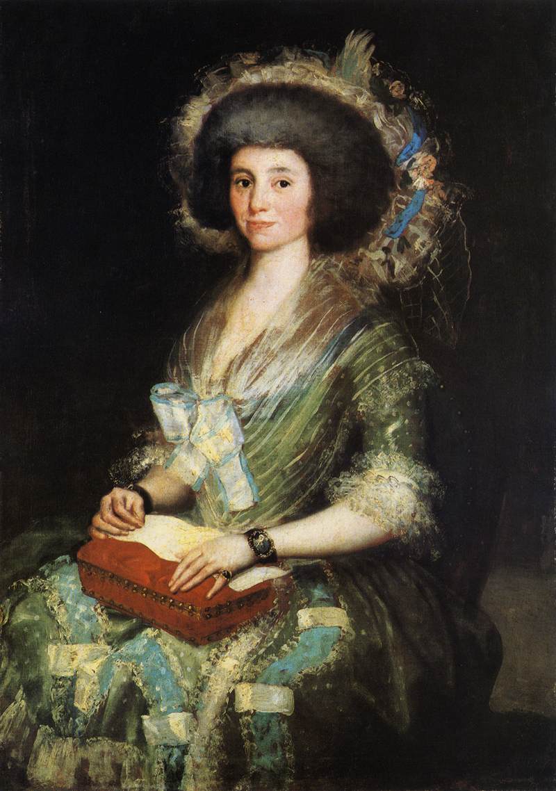 Wife of Juan Agustín Ceán Bermúdez (1785).