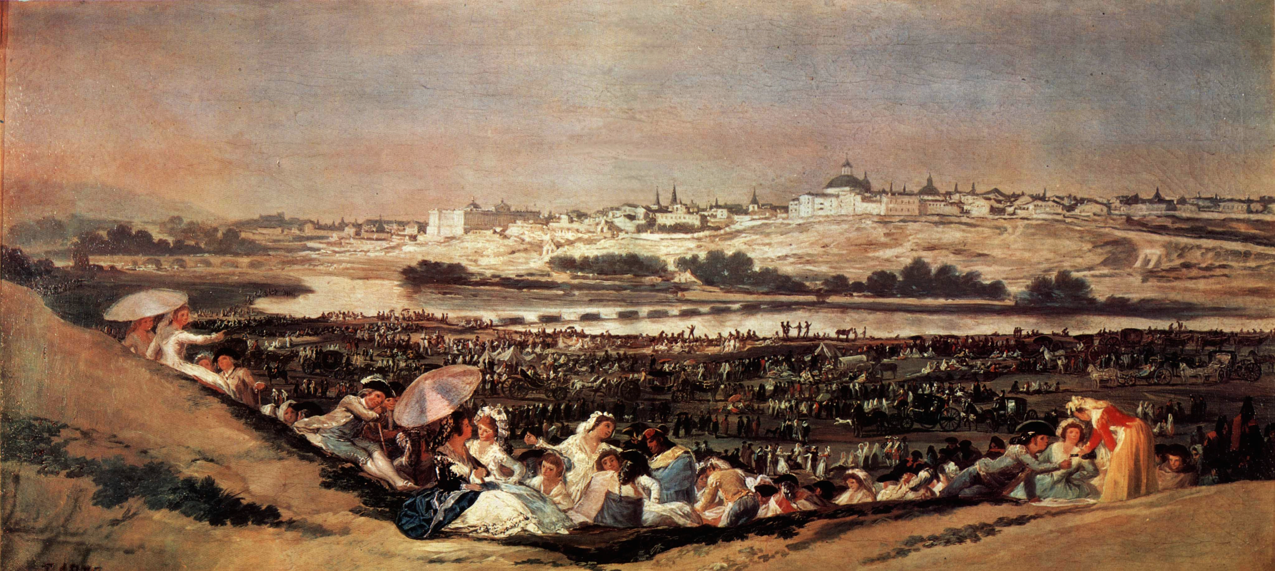 The Meadow of San Isidro on his Feast Day (1788).