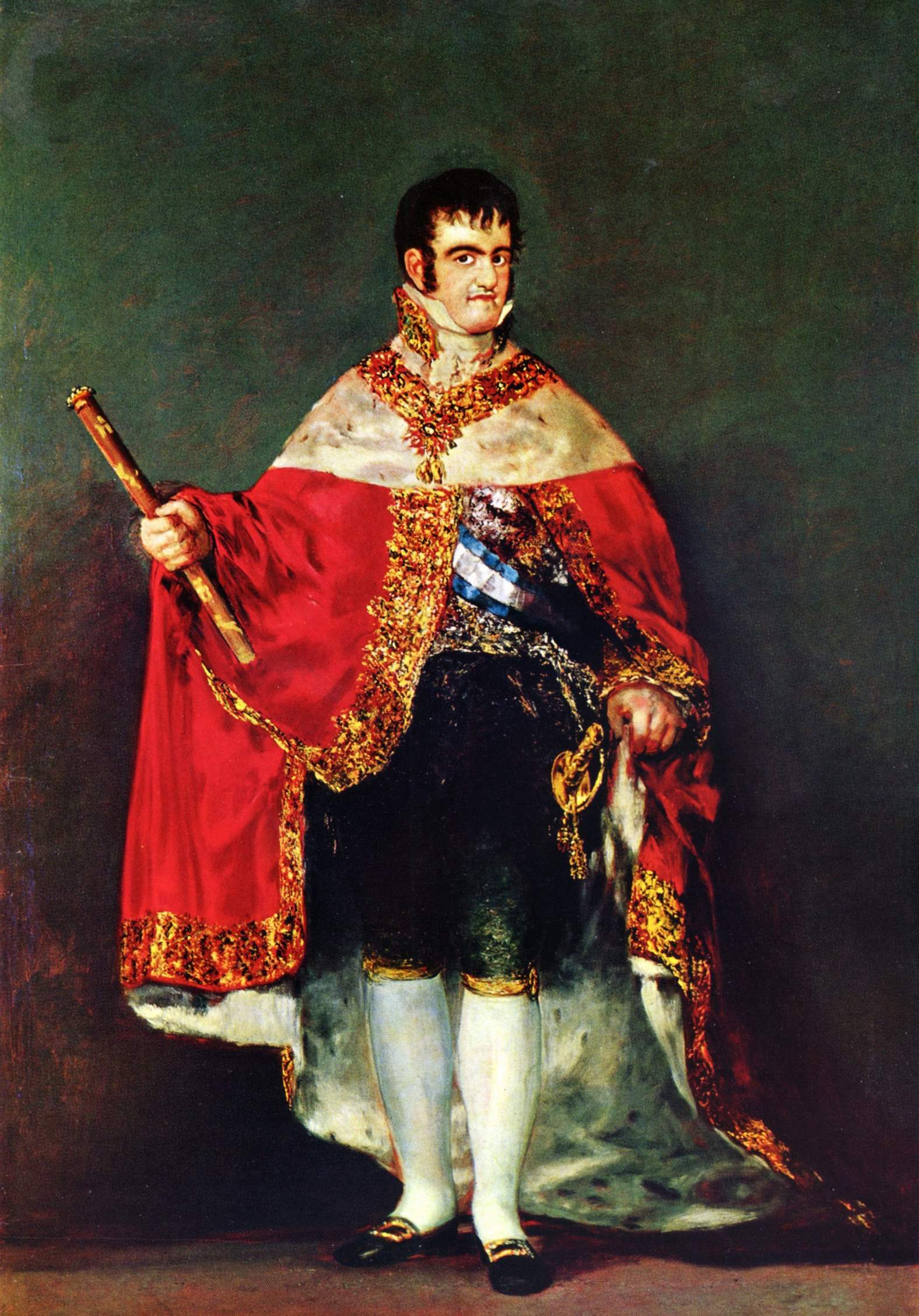 Portrait of Ferdinand VII (1814).