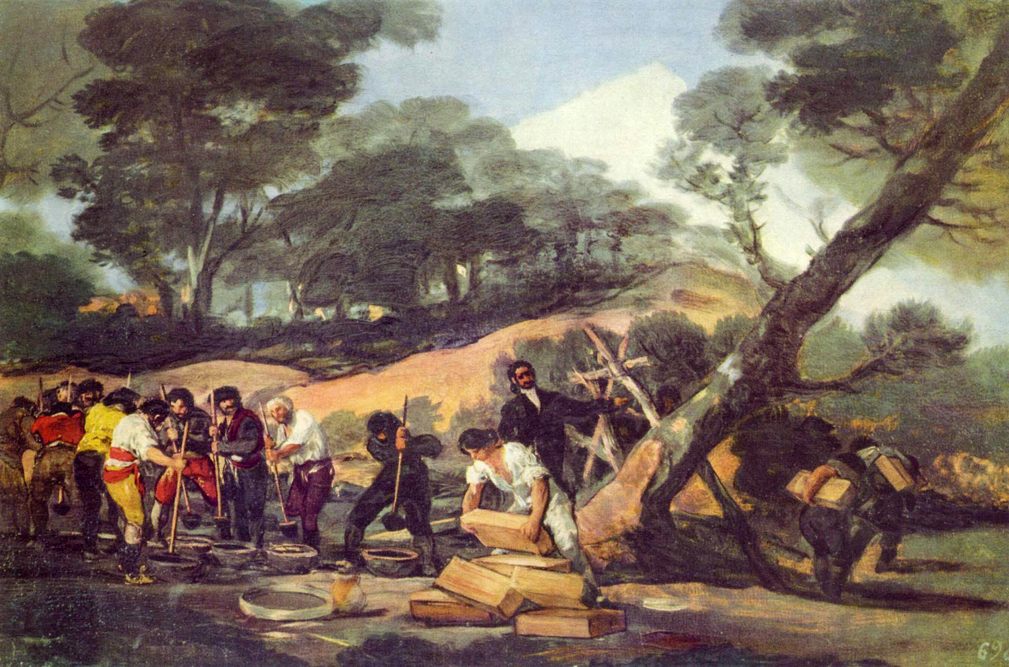 Powder Factory in the Sierra (1814).