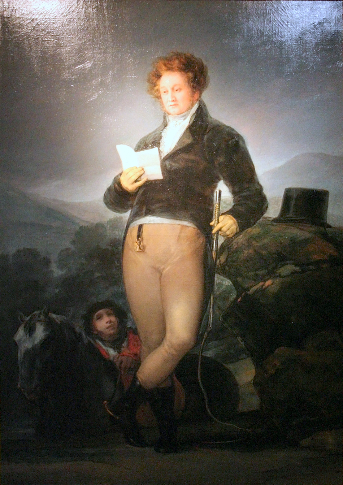 Portrait of Don Francisco de Borja Tellez Giron (1816).