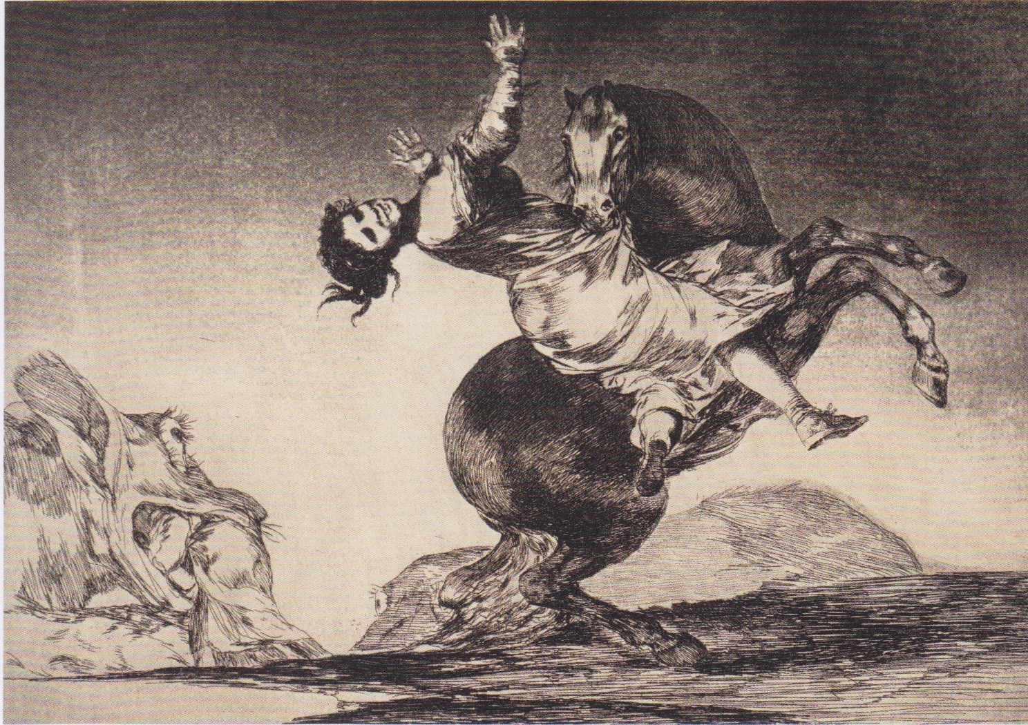 Abducting horse (1823).