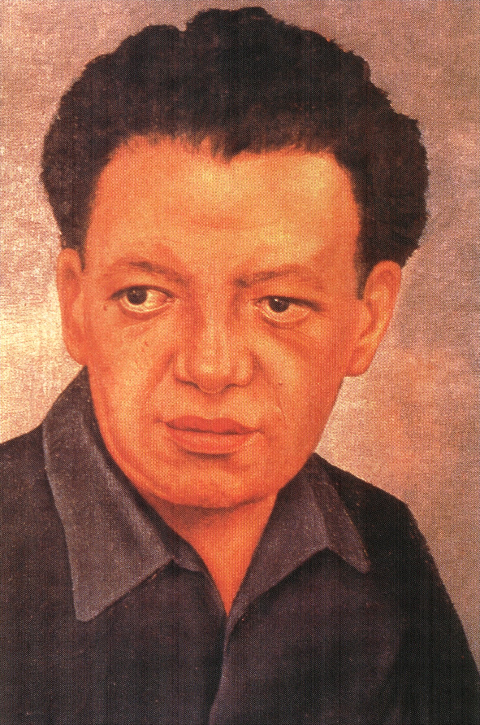 Portrait of Diego Rivera (1937).