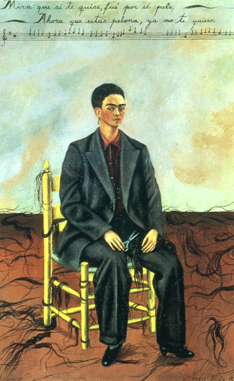 Self Portrait with Cropped Hair (1940).