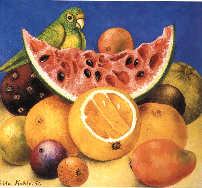 Still life with parrot (1951).