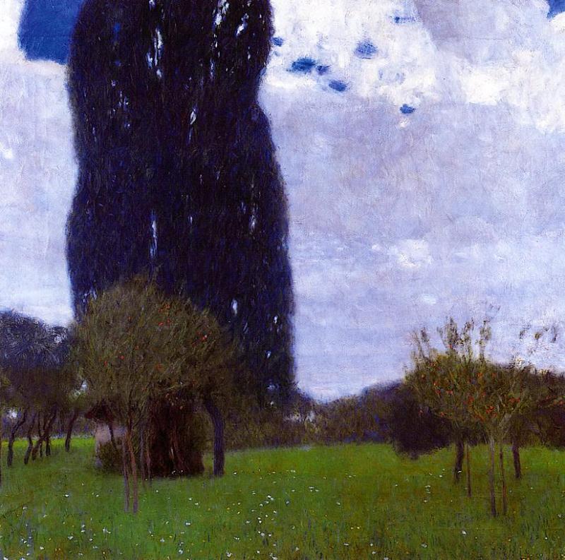 The Tall Poplar Trees II (1900).
