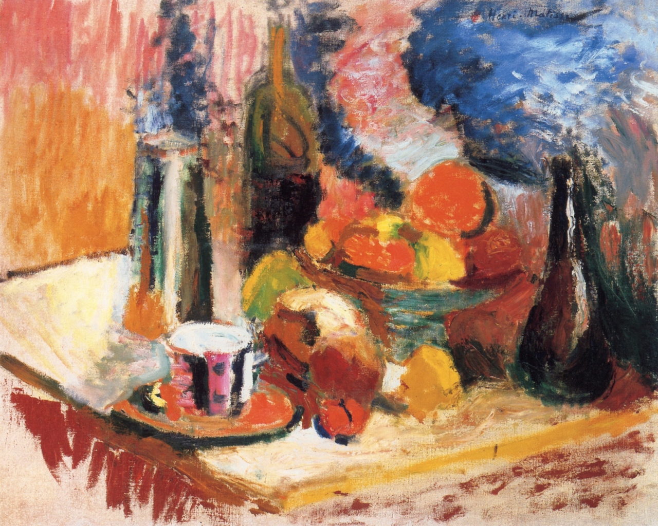 Still Life with Fruit (1896).