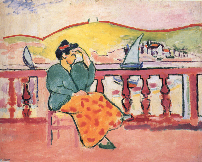 Lady on a Terrace (1907).