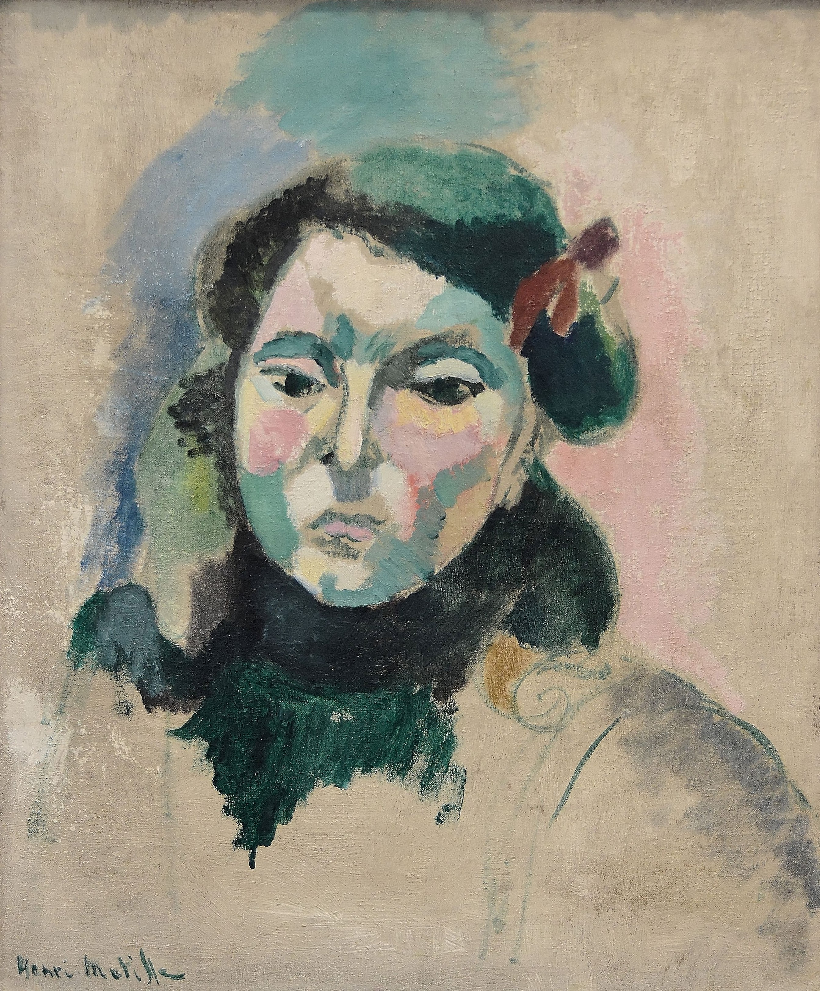 Portrait De Marguerite (1907).