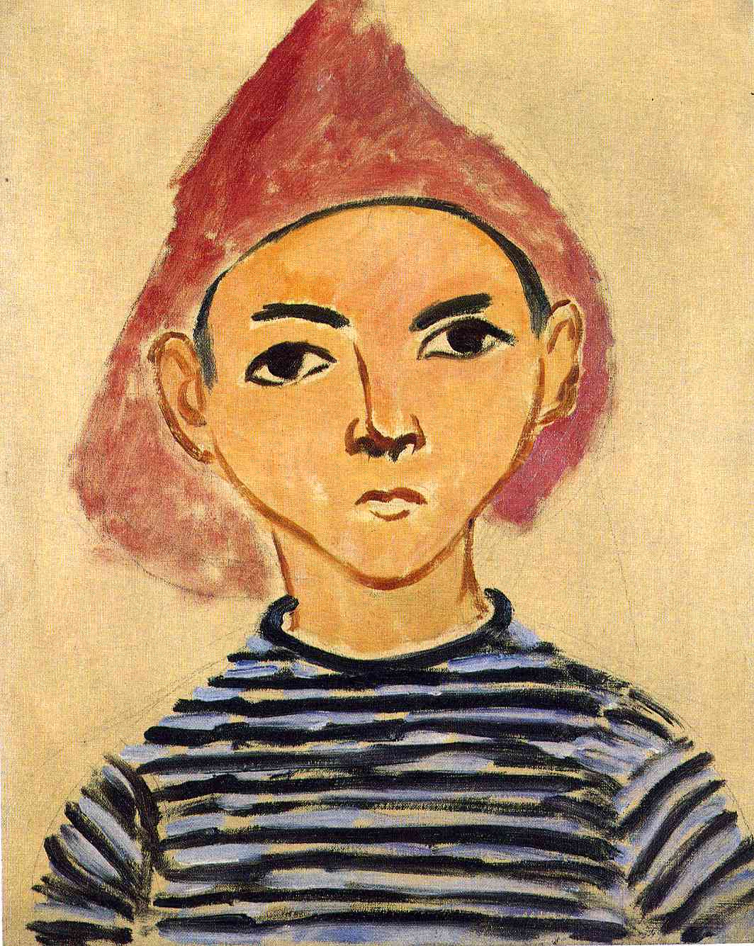 Portrait of Pierre Matisse (1909).