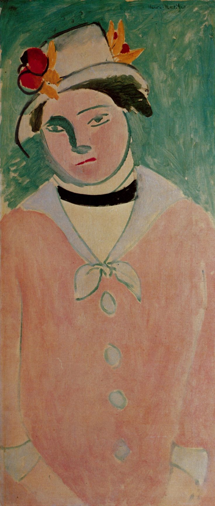 Marguerite with Hat (1914).