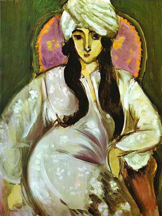 Laurette in a White Turban (1917).