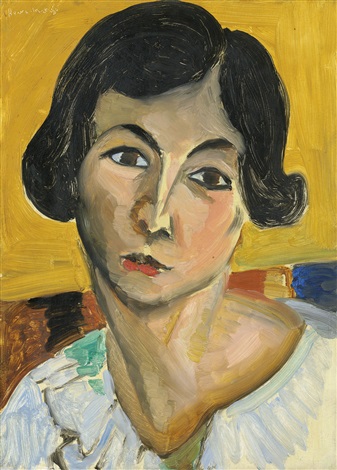 Tête De Femme Penchée (Lorette) (1917).