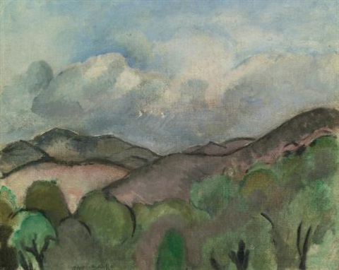 Le Mont Chauve À Nice (1918).