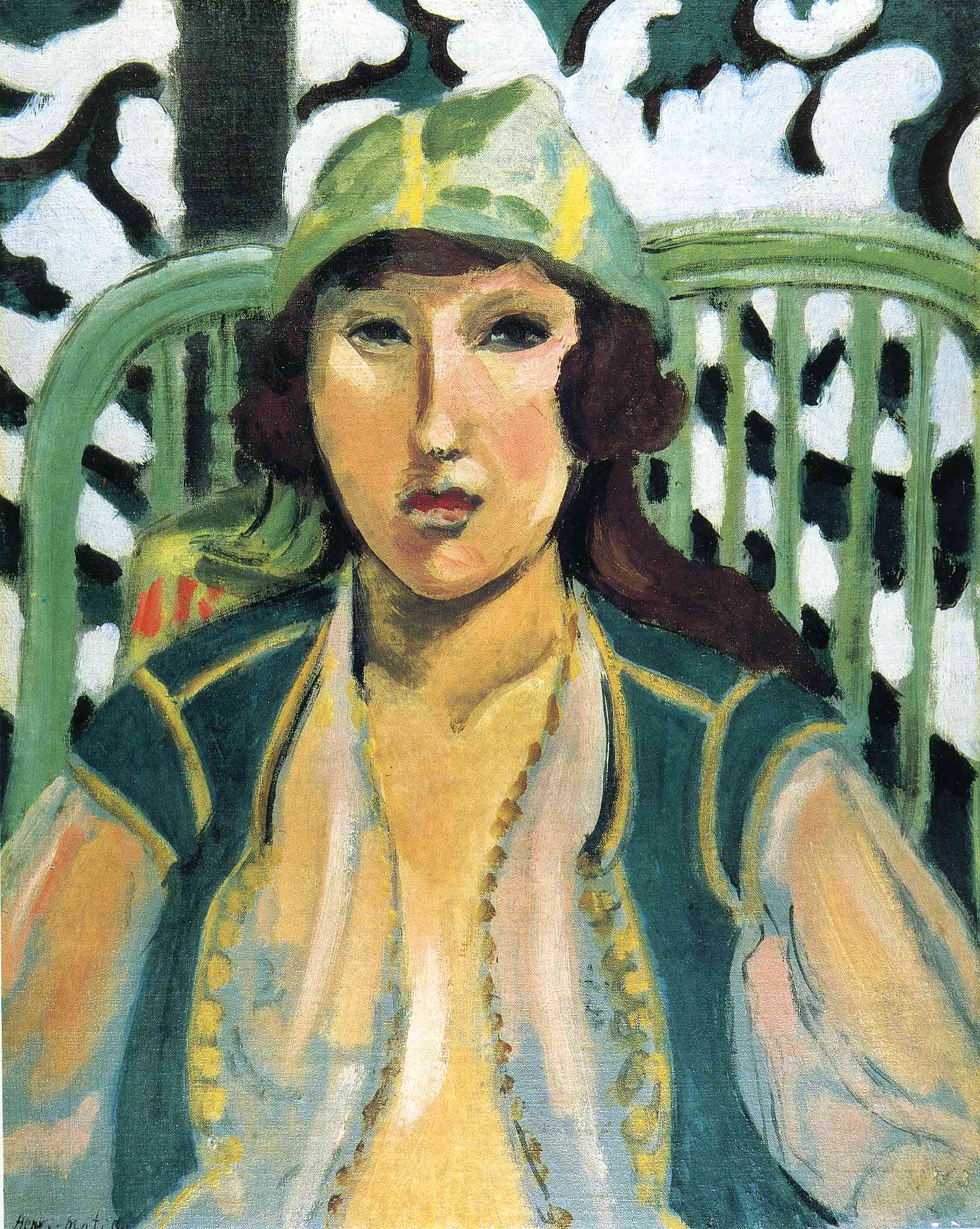 Woman with Oriental Dress (1919).