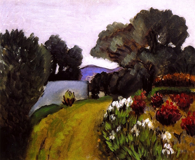 In the Nice Countryside, Garden of Irises (1919).