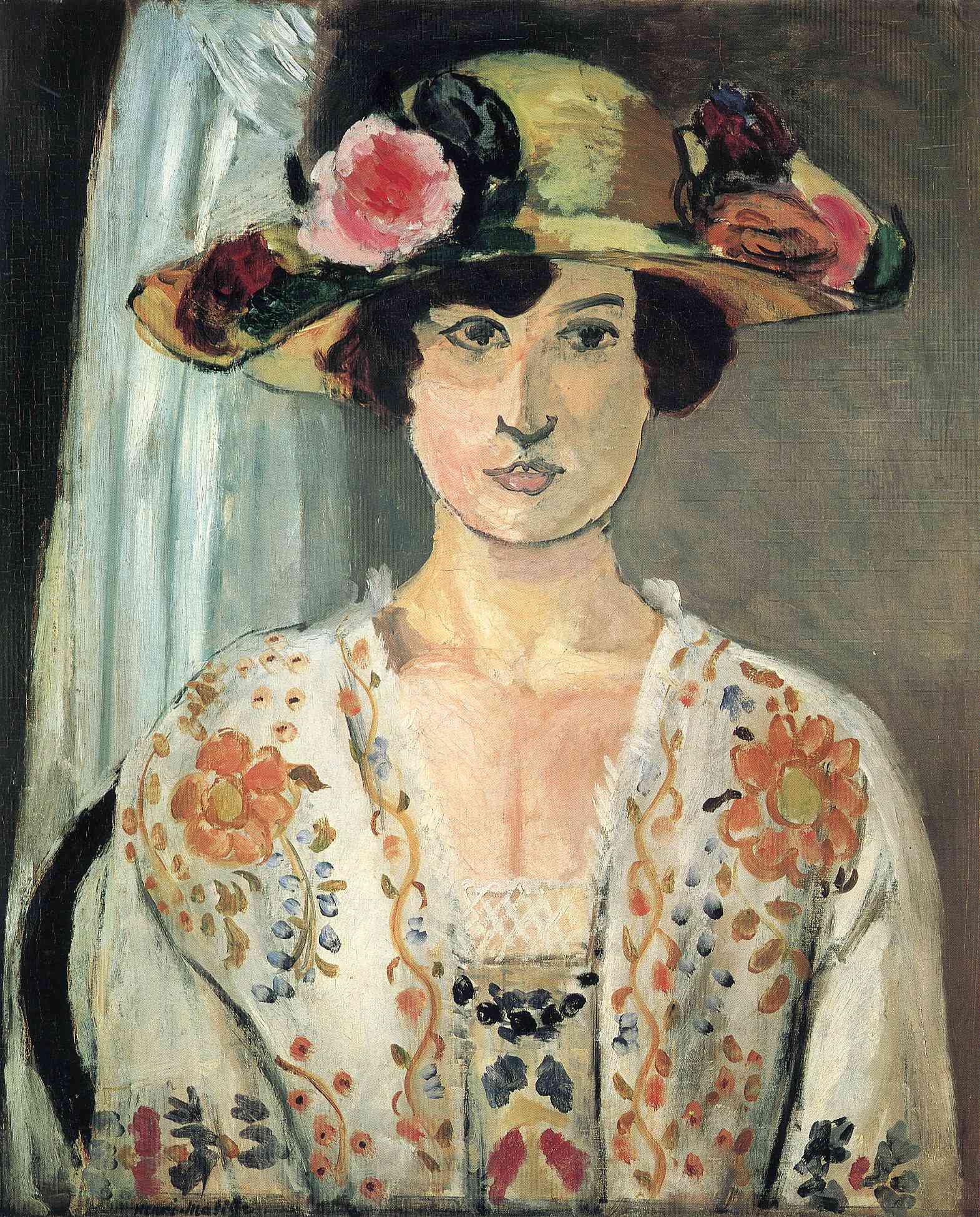 Woman in a Hat (1920).