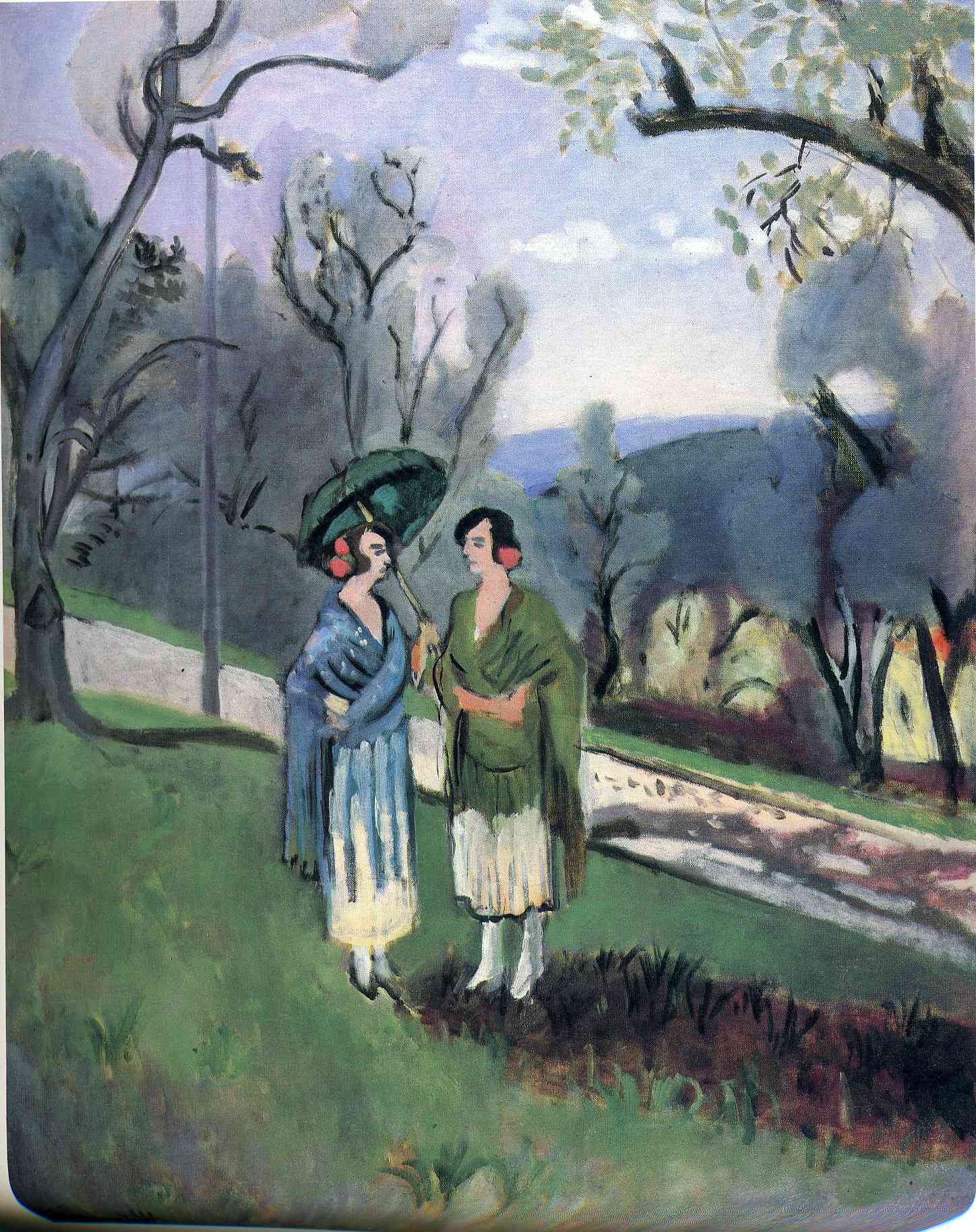 Conversation under the Olive Trees (1921).