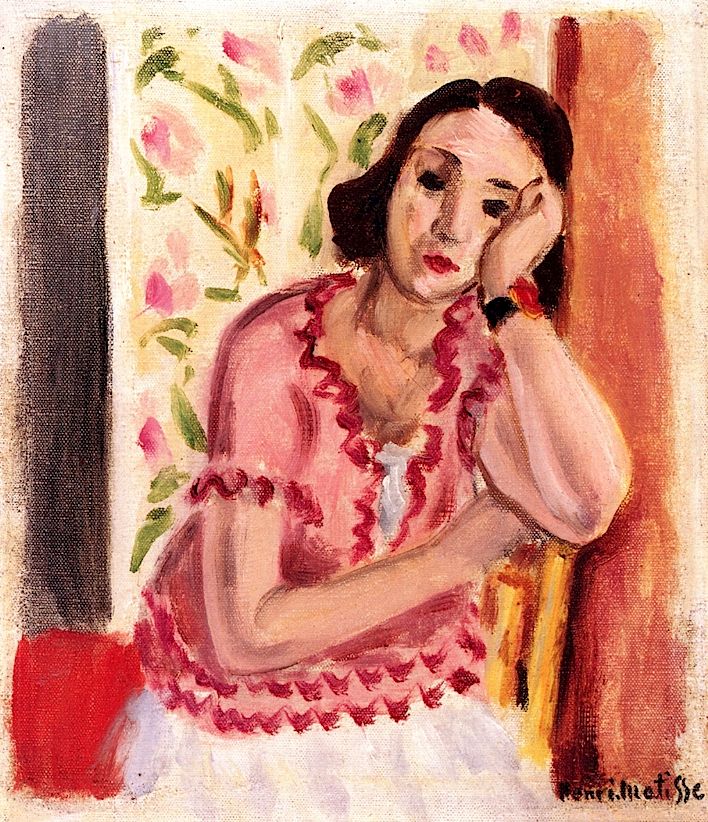 Woman Leaning (1923).