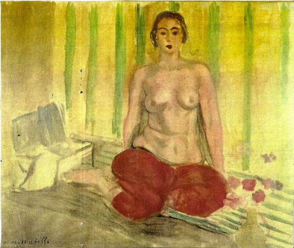 Odalisque in Red Pants (1925).