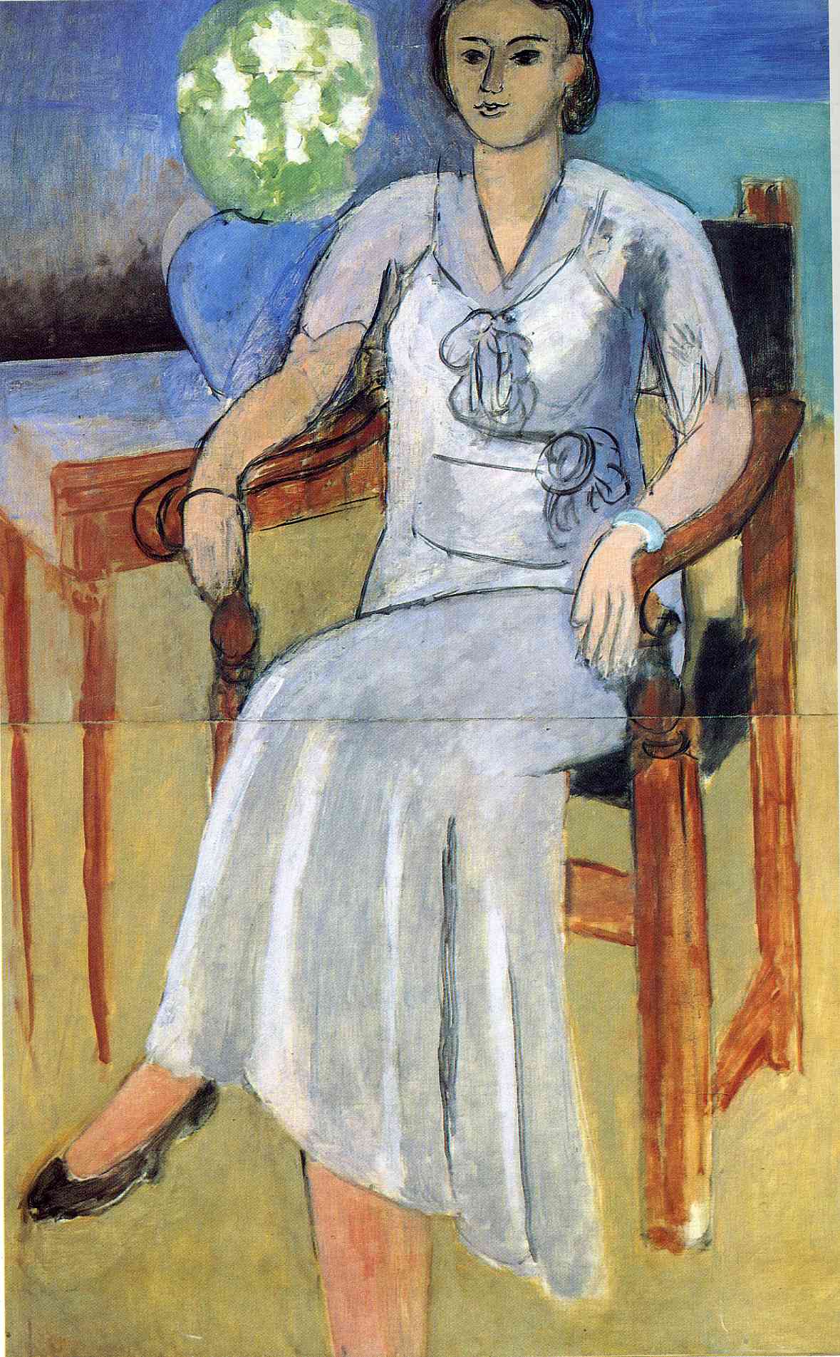 Woman with a White Dress (1934).