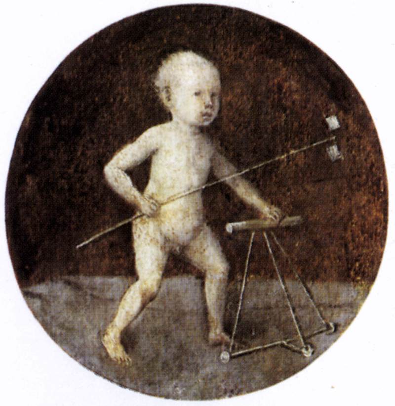 Christ Child with a Walking Frame (1480).