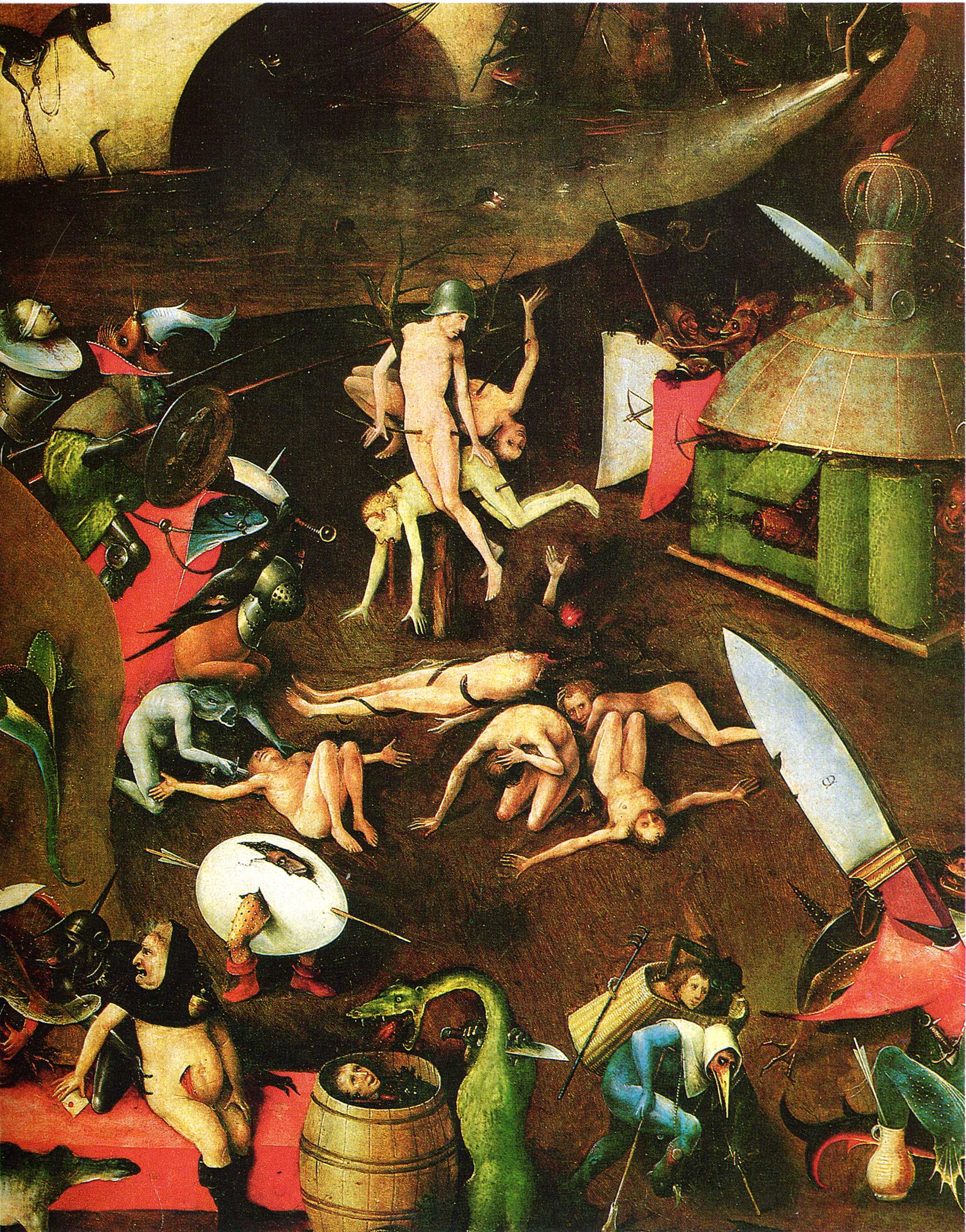 The Last Judgement (detail) (1482).