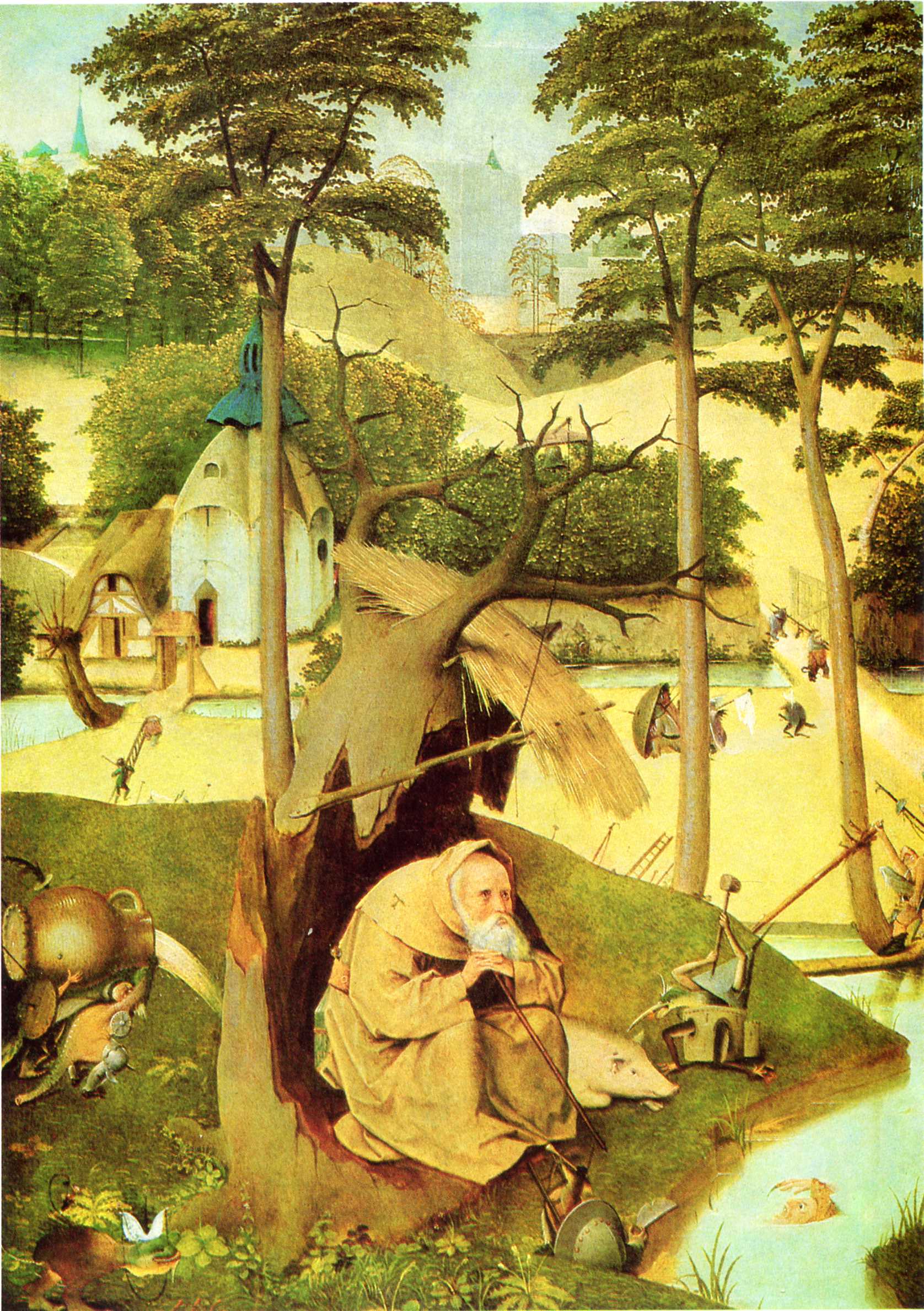 The Temptation of St Anthony (detail) (1515).