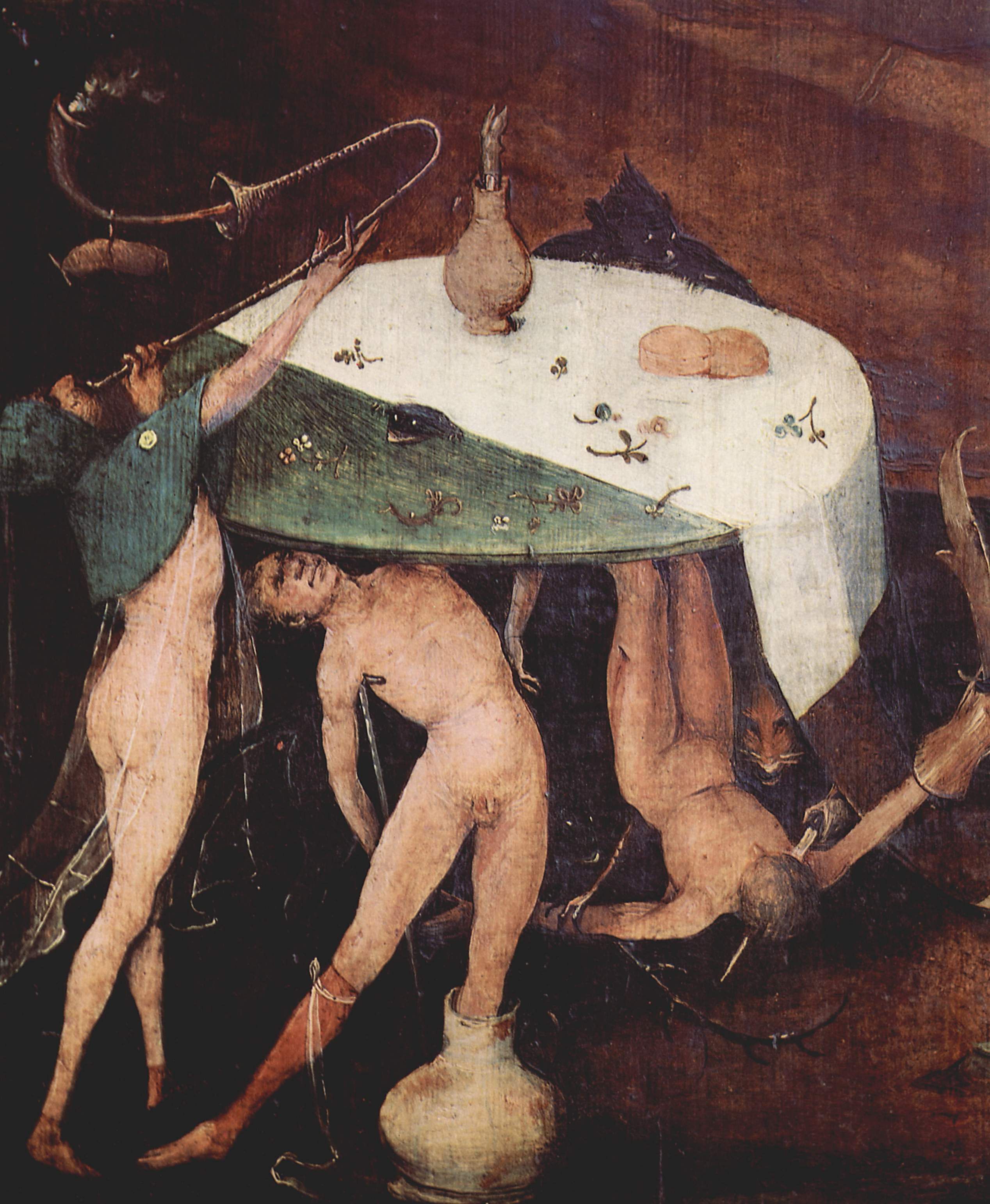 The Temptation of St. Anthony (detail) (1516).