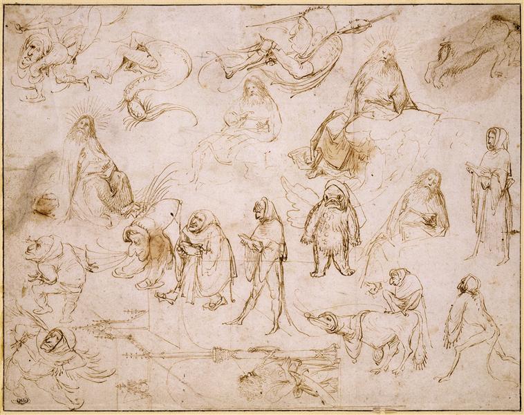 Sketches for a Temptation of St. Anthony