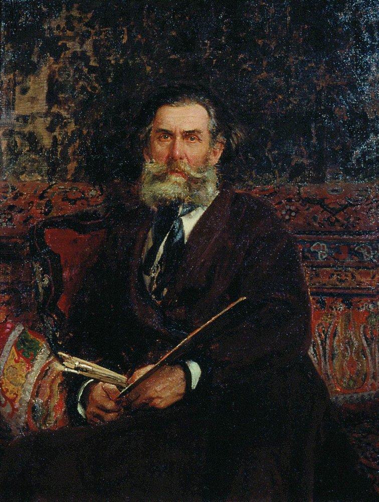 Portrait of the Artist A. P. Bogolubov (1876).